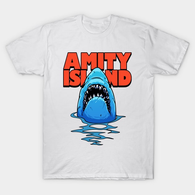 Amity Island 1975 T-Shirt by Scud"